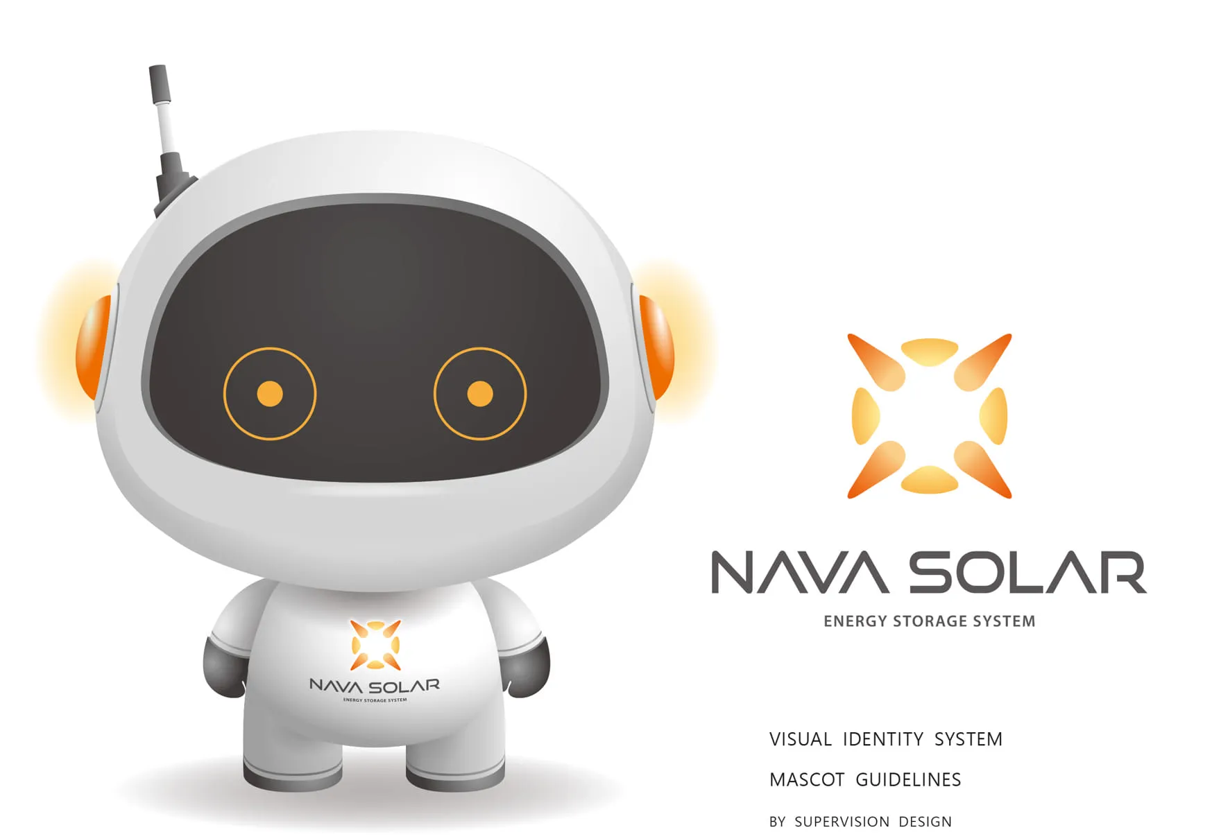 NAVA SOLAR 太陽能光電存儲品牌吉祥物設計角色企劃 Mascot design